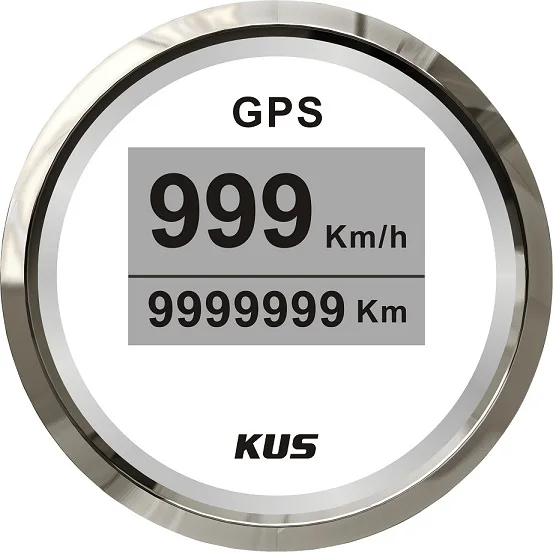 52 мм KUS цифровой GPS Спидометр 0 999KMH с антенной для автомобиля грузовика