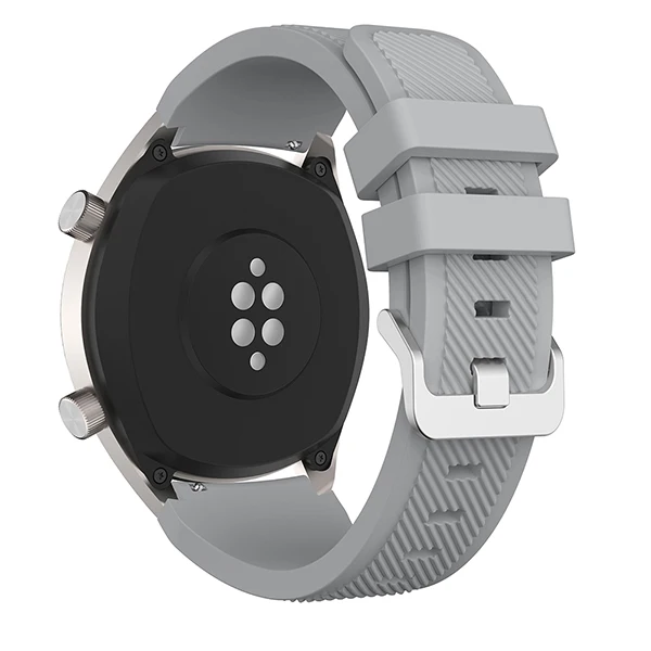 Grey Спортивный ремешок для huawei watch GT ремешок Смарт часы замена ремешок для часов браслет для huawei Часы GT браслет 46 мм аксессуары - Цвет ремешка: Grey