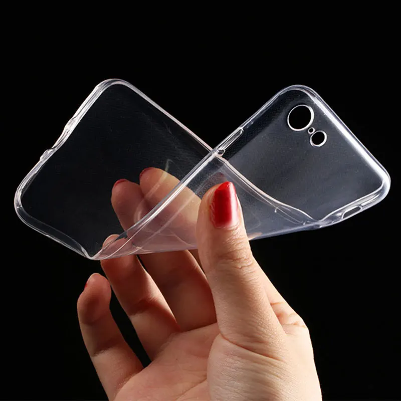 Ультратонкий Мягкий Прозрачный силиконовый чехол из ТПУ для телефона iPhone 7 6 6s Plus 5
