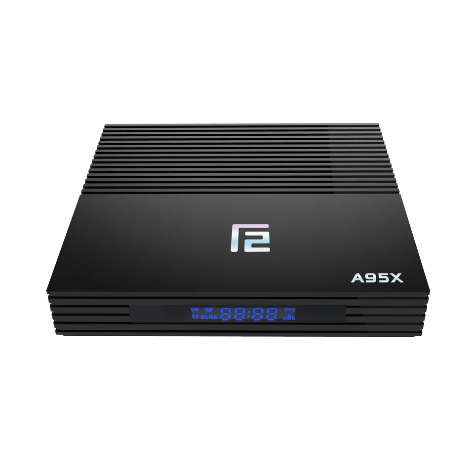 Новейший Android 9,0 ТВ приставка A95X F2 Amlogic S905X2 4K Смарт ТВ плеер коробка 4GB 64GB 2,4G& 5G двойной wifi PK X96 H96 медиаплеер