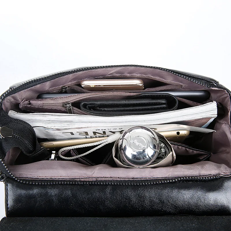 Новый Модный женский рюкзак высокого качества из искусственной кожи Женская