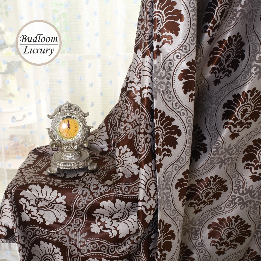 Затемняющая занавеска для гостиной занавески на окна Роскошная ткань спальни