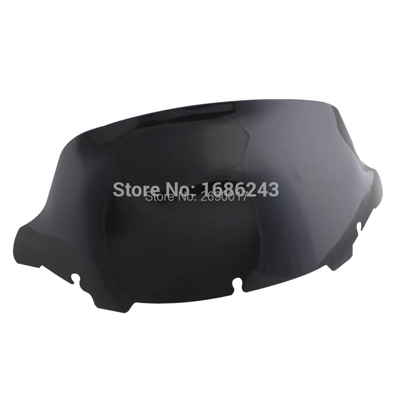 Черный дым ясный 4 5 &quot7&quot 10 &quotволна лобовое стекло подходит для Harley Touring FLHT FLHX