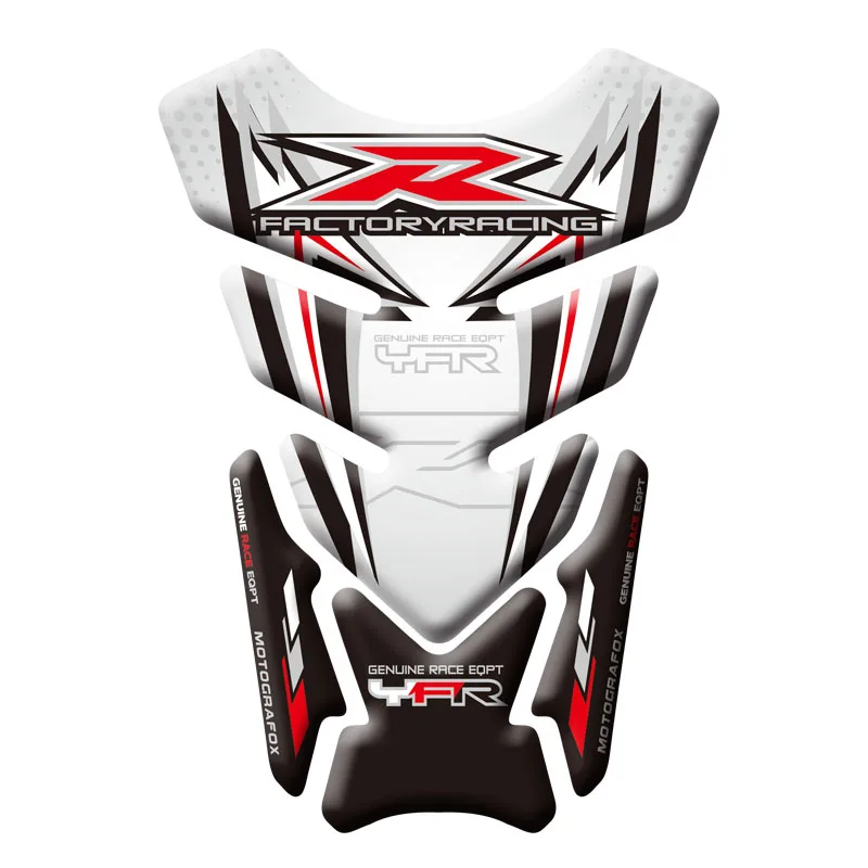 3D наклейка на бак мотоцикла протектор чехол наклейки Tankp для Yamaha YZF R1 R6 Fishbone