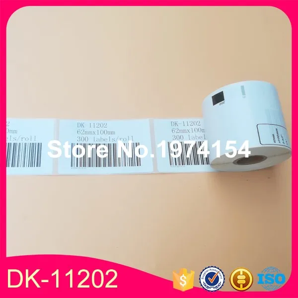 45X ROLLS Brother Совместимые Этикетки Бумажные этикетки термоэтикетки непрерывная DK