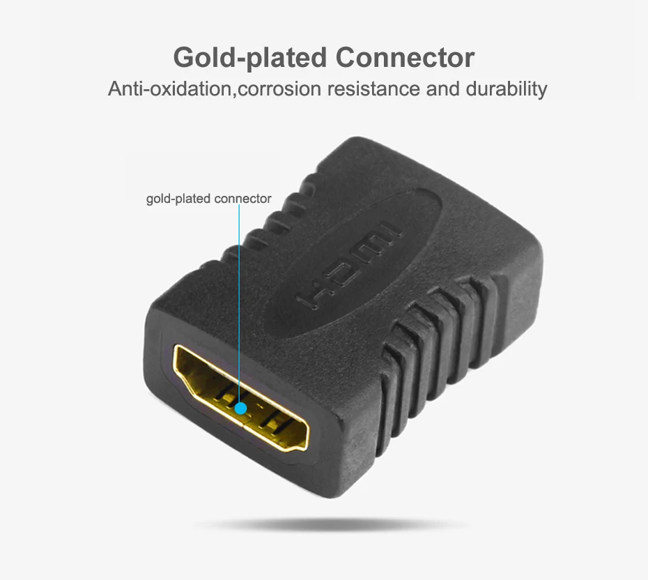 HDMI адаптер «Мама-мама» переходник Удлинитель HDMI адаптер 4K Разъем конвертер для HDTV 1080P