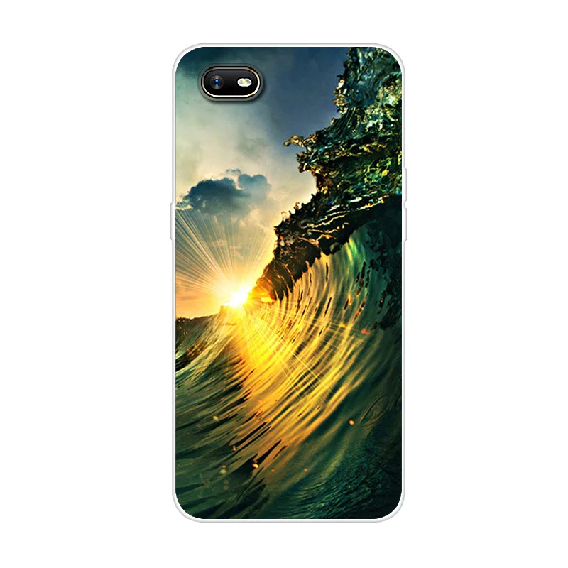 2 Для OPPO A1K чехол 6,1 ''Тонкий Модный мягкий ТПУ задний чехол для OPPO A1K CPH1923 OPPOA1K A 1K силиконовый чехол для телефона s Coque Fundas Capa - Цвет: 2