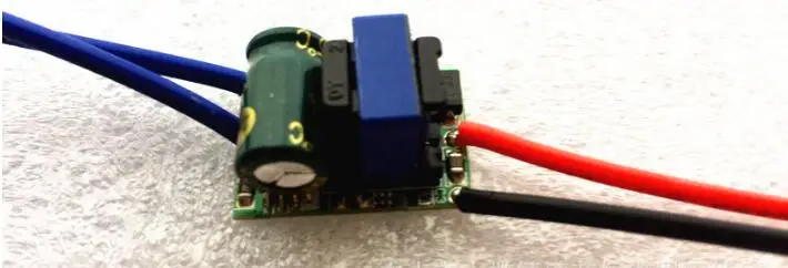 3X1W 3W постоянного тока 300mA Светодиодный драйвер освещения DC2 12V для