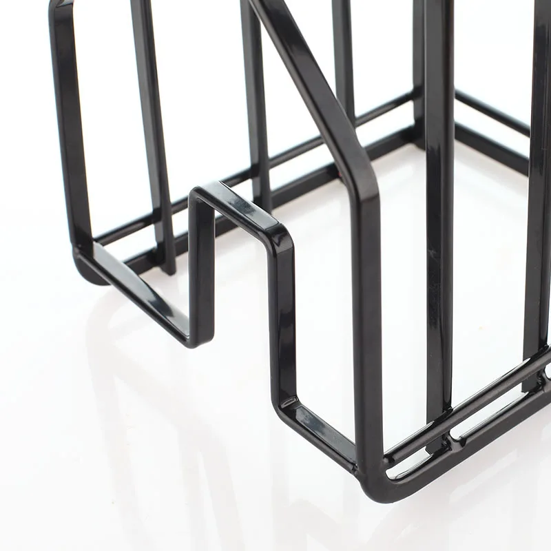 Кухонная посуда держатель для кастрюльных крышек Органайзер черный кухонные