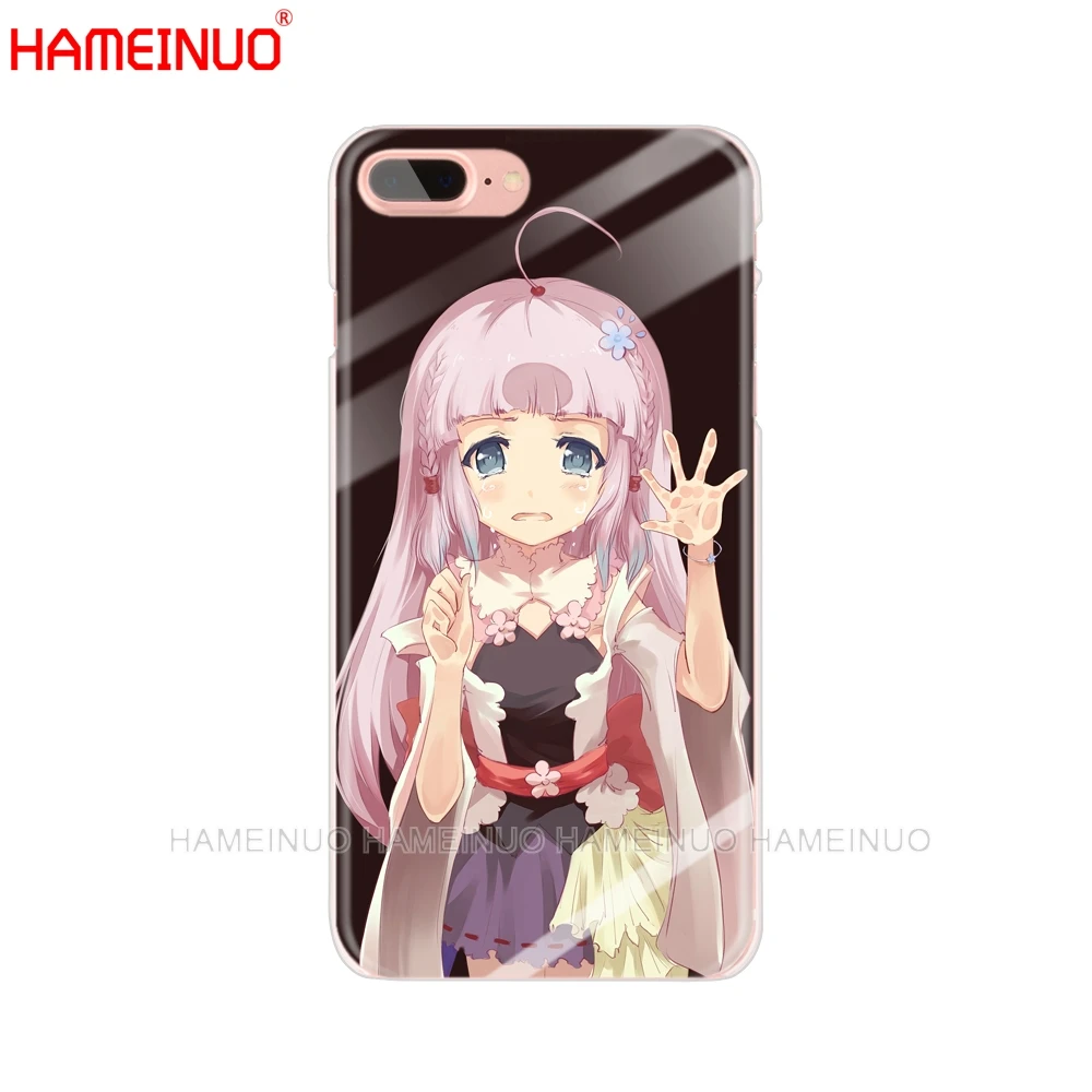 HAMEINUO заблокирован в экран аниме для девочек kawaii сотовый телефон чехол iphone X 8 7 6 4 4s