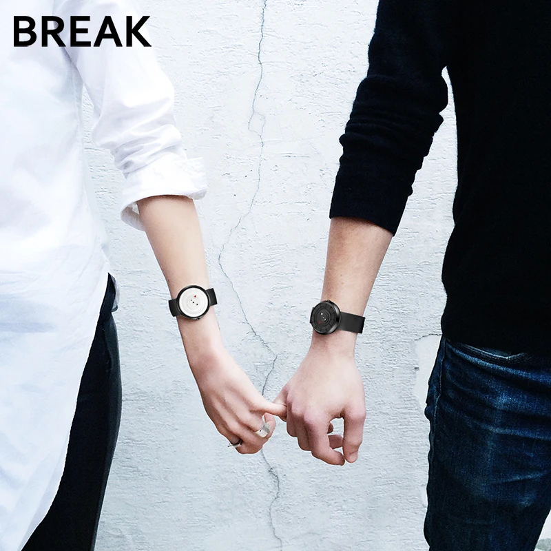 Мужские и женские наручные часы BREAK уникальный дизайн модные оригинальные