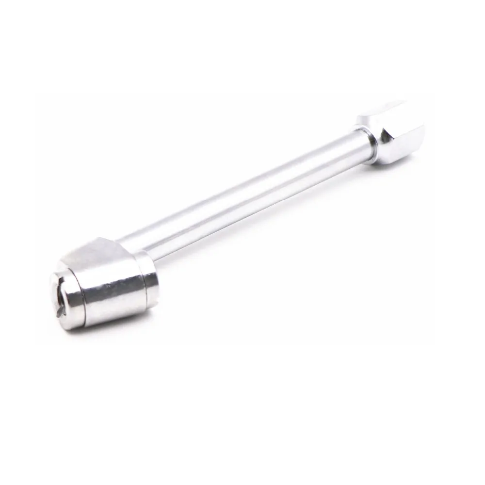 6&quot Long Dual Foot Air Chuck Tilt-Lock Angle Head 1/4&quotNPT Thread Chrome Plated Tire Inflating Brass Pin Tire/Tyre Repair Tool |