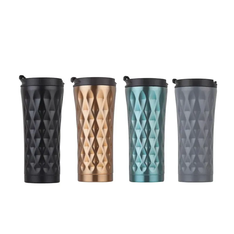 

500 мл Термос Изолированная чашка из нержавеющей стали стакан вакуумная колба портативный кофе термос бутылка герметичная Термокружка