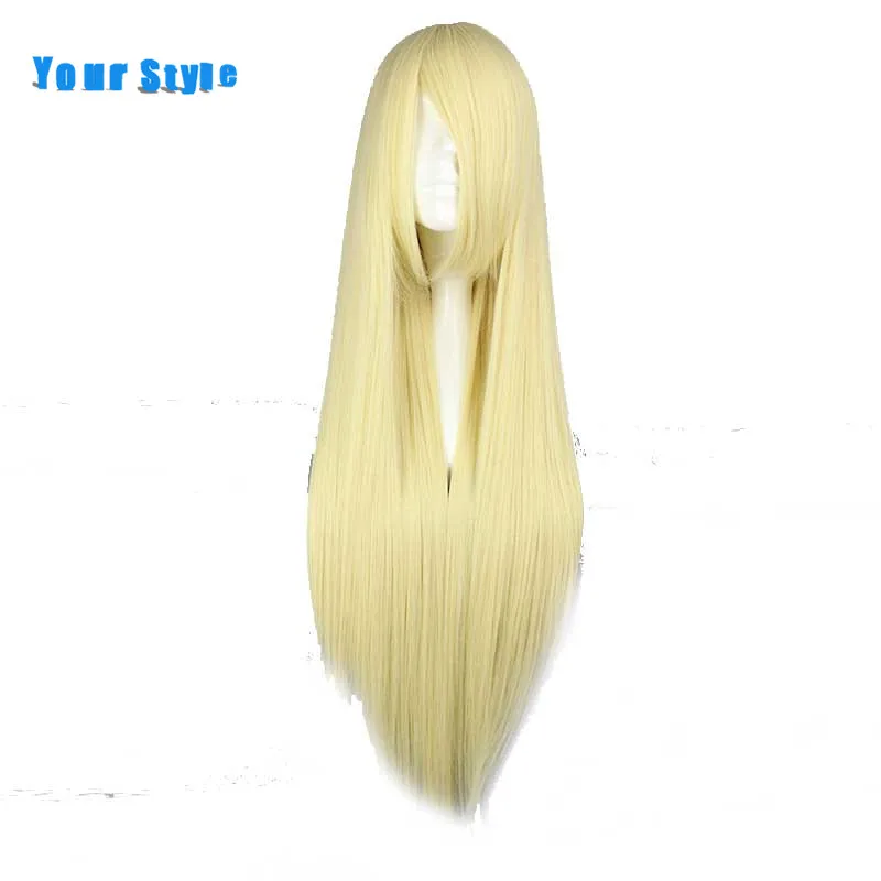

Your Style Synthetic Long Straight Female Cosplay Wigs Womens Party Synthetic Natural Hair Heat Resistant