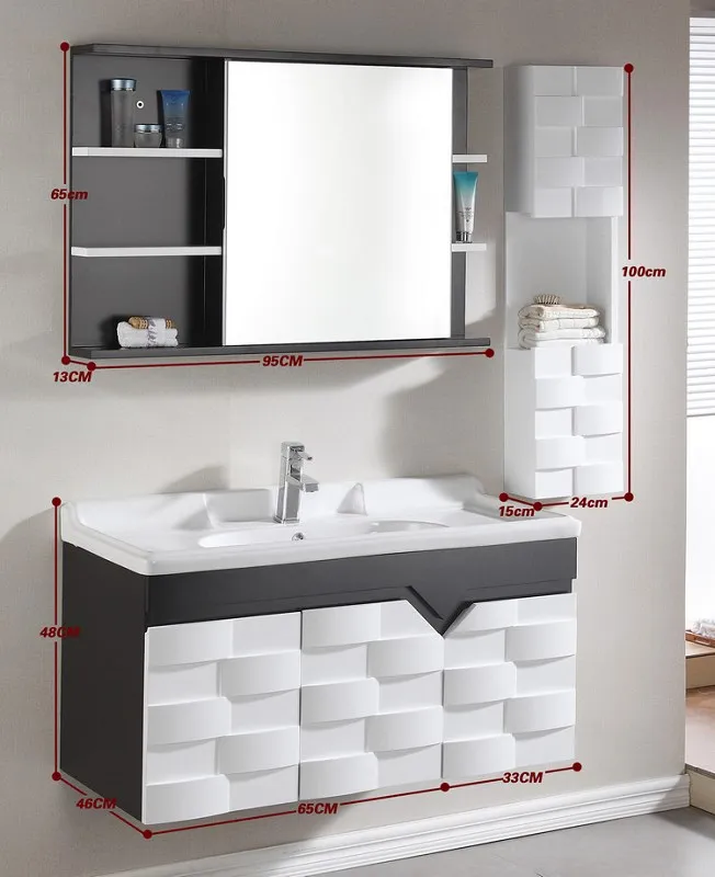 furniture bathroom high vanity 0283-1001 |
