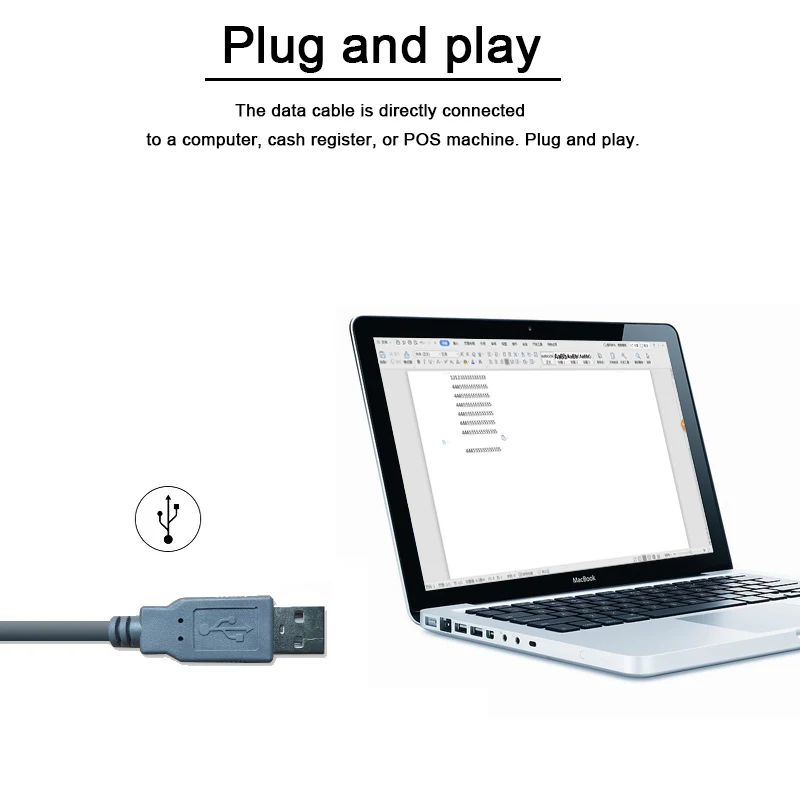 2D USB сканер штрих-кода ручной портативный считыватель штрих-кодов используется для магазина аптека логистика Склад Супермаркет qr-код сканер