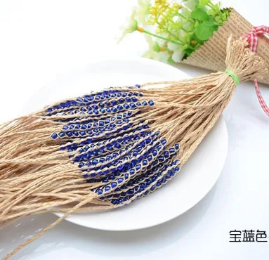 QiYuFang Новые красочные Кристальные камни винтажные браслеты стеклянные бусины