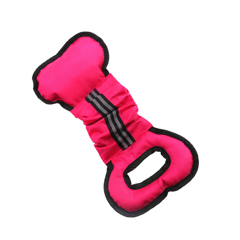 Bone Type Molar Accessories Portable Interactive Dog Toy Gift Biting Ring Training Oxford Cloth Pet Supplies Outdoor Teeth Chew | Дом и сад