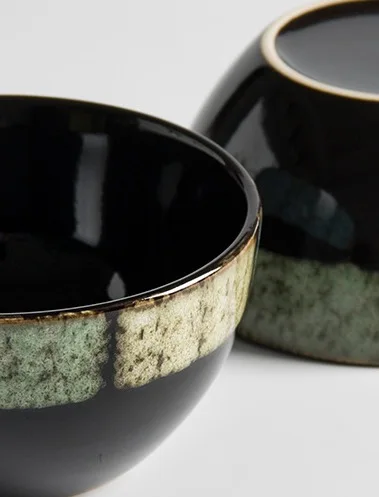 Многоцветная керамическая посуда пищевые контейнеры палочки миски для бэнто