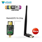 Миниатюрный USB Wi-Fi адаптер, 2 дБ, 150 Мбитс, Ralink 5370 Wi-Fi 802.11b, ресивер беспроводной сетевой карты ngb, высокоскоростной ethernet USB LAN