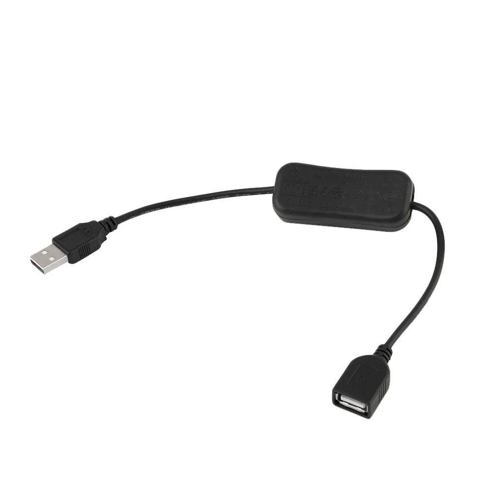 Кабель USB Папа мама с переключателем Удлинительный кабель для usb лампы