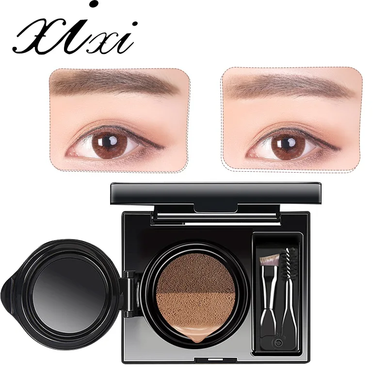 Бренд Xixi макияж гель для бровей водонепроницаемый долговечный двойной цвет