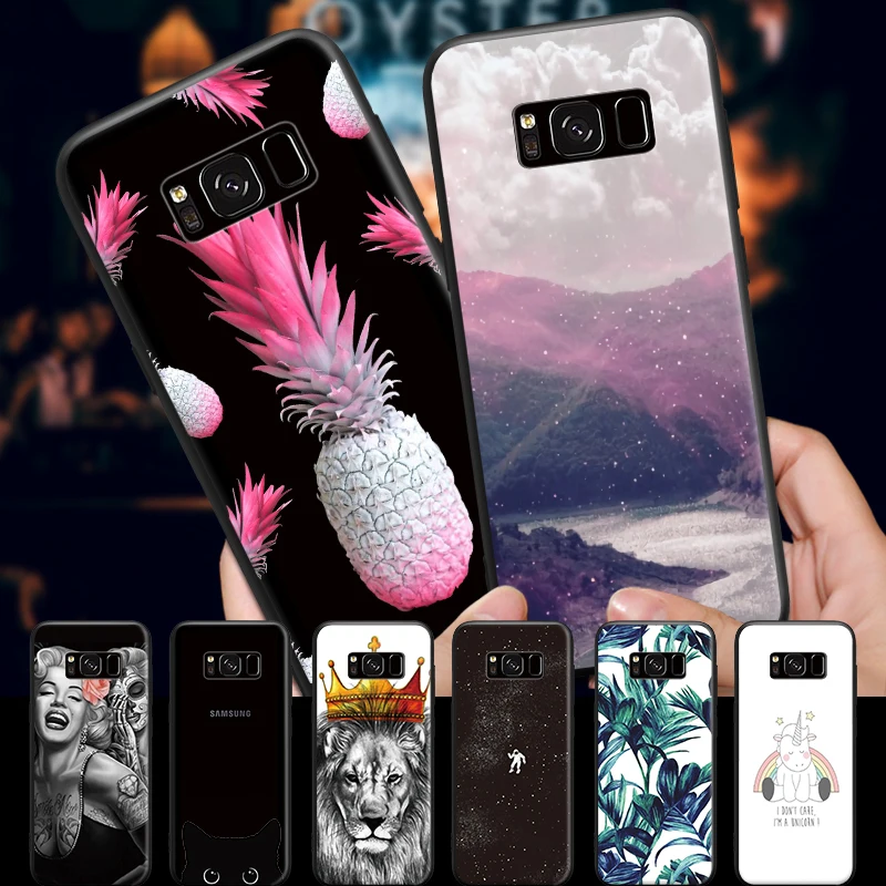 Животное фильмы звезда листья пейзаж картины для Samsung Galaxy S6 S7 край S8 S9 Plus Note 3 4 5 8 9