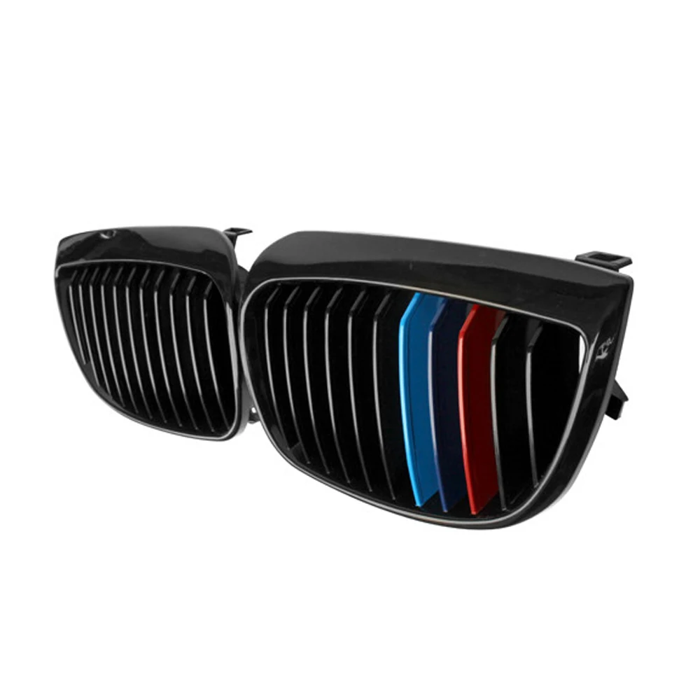 Глянцевый черный M-Color Спорт почек гриль решетка для BMW E87 E81 1 серии 2004-2007 |
