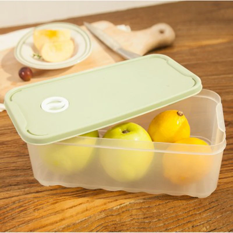 Кухня сохранить свежий холодильник мясо Еда контейнер для хранения рыбы