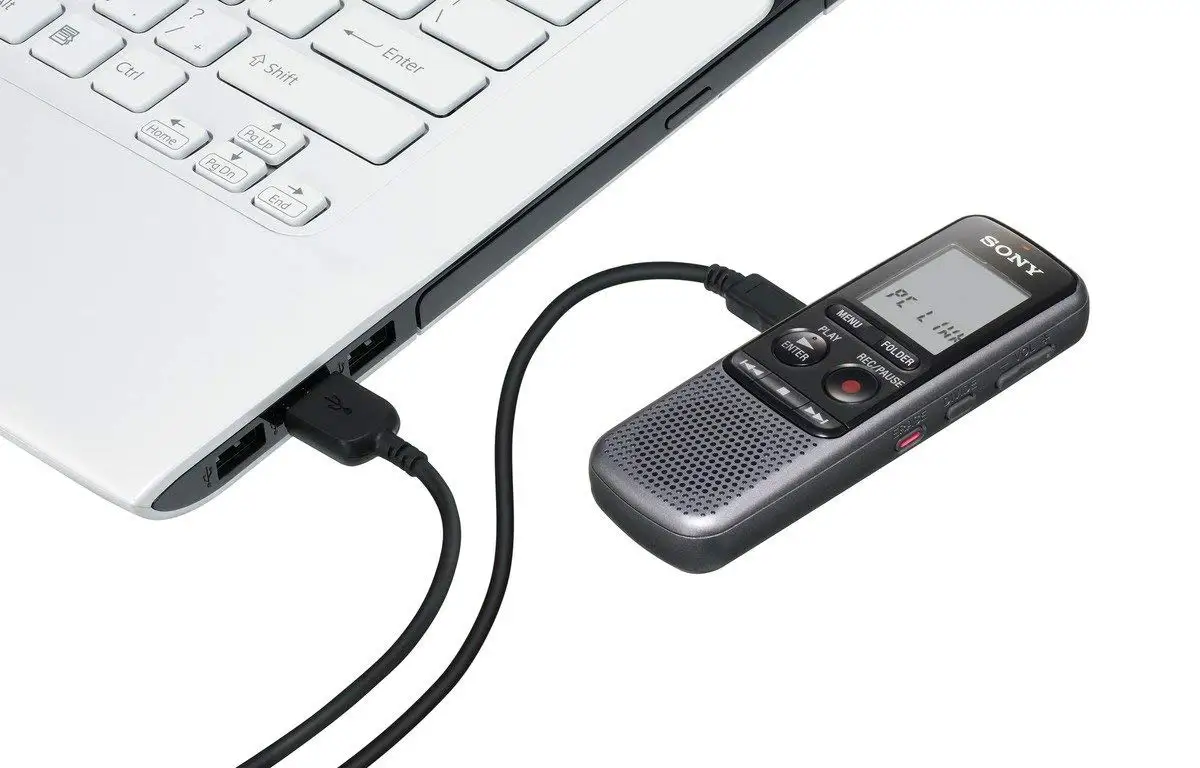 Б/у Цифровой Диктофон Sony ICD-PX240 4 Гб 100% исправно работает. | Электроника