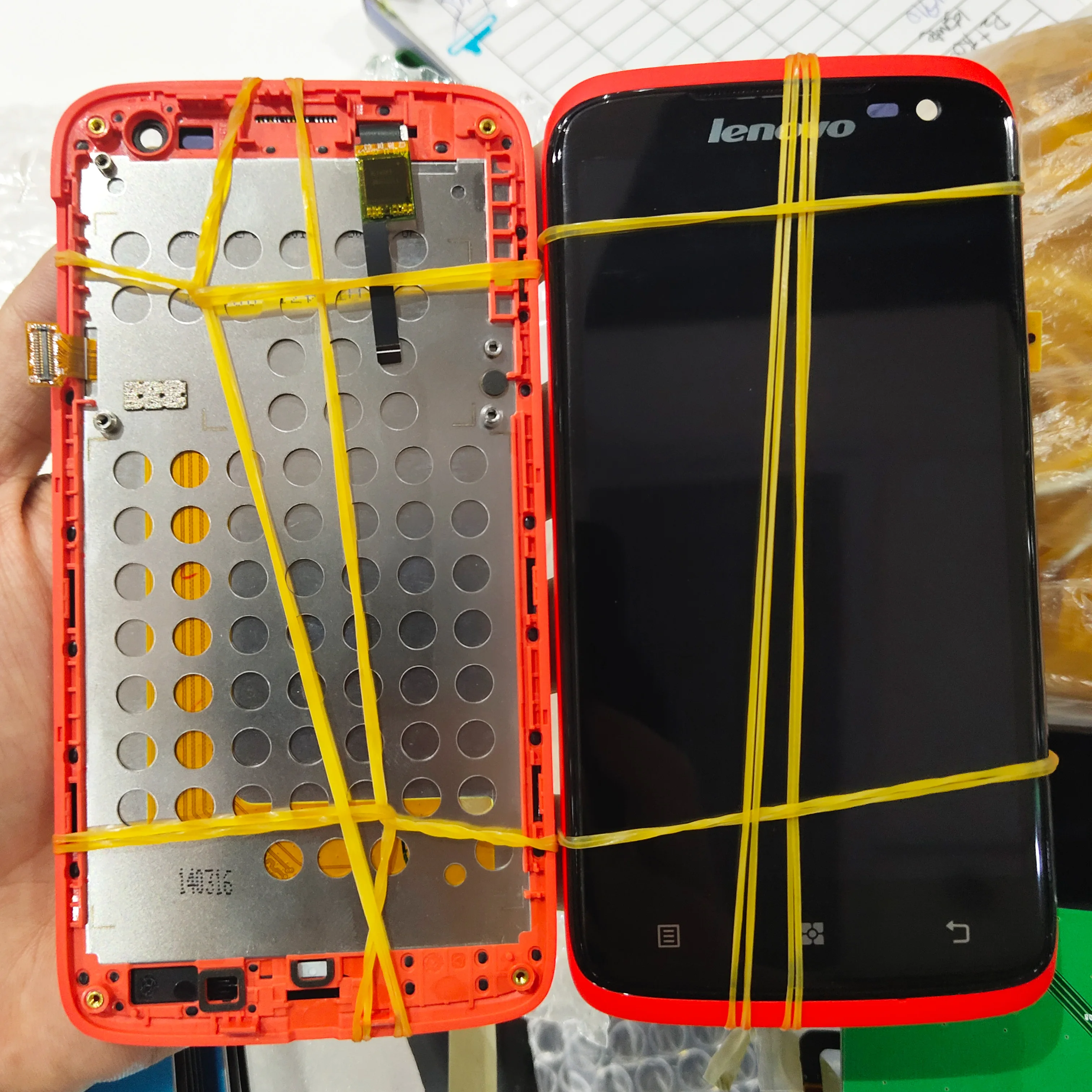 100% протестированный 4 7 дюймовый ЖК-дисплей для Lenovo S820 S820T сенсорный экран