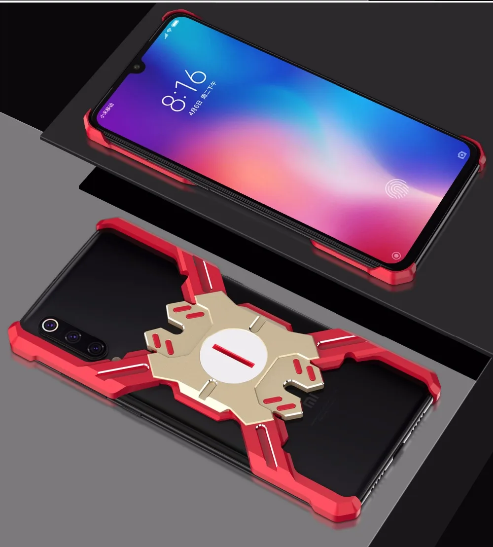 Для Xiaomi Mi 9 чехол Роскошный противоударный механический металлический алюминиевый каркас для телефона защитный чехол для Xiaomi Mi 9 защитный чехол