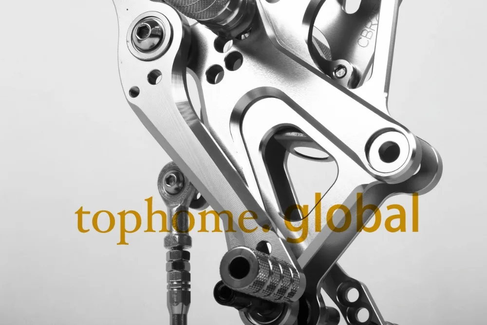 Для Honda CBR250RR 2010 2013 Серебряный CNC Rearsets подножки задние Set2011 2012 мотоциклетные
