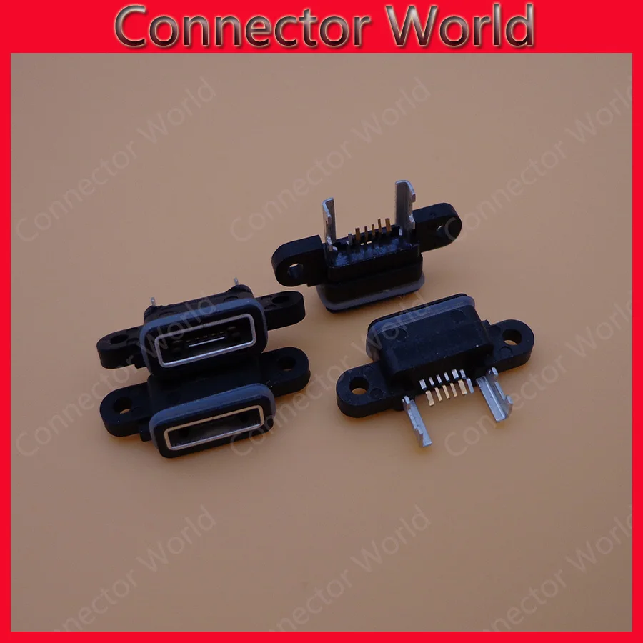 10 100 шт. мини микро USB Разъем гнездо для зарядного порта сменные детали ремонтный