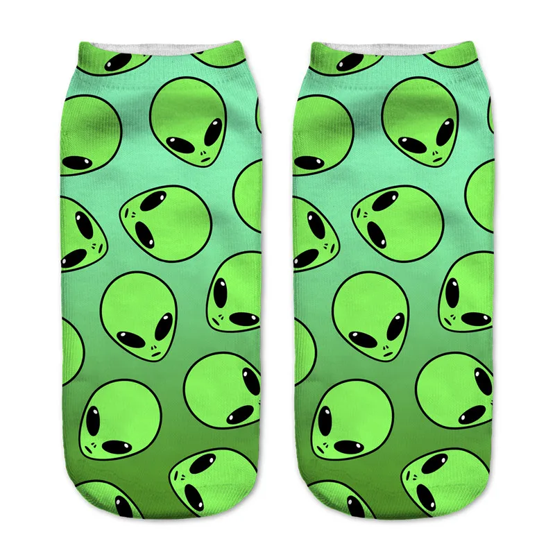 Носки женские с объемным принтом животных|socks women low cut|socks womenchaussette femme |