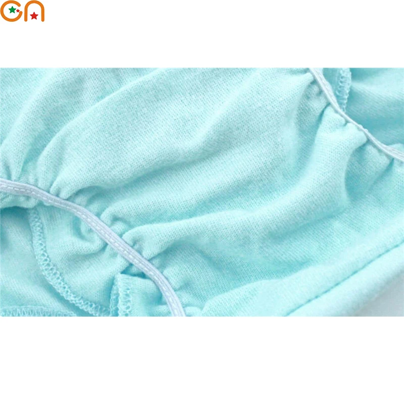 Нижнее белье для малышей из 100% хлопка трусики девочек шорты с бантом и оборками