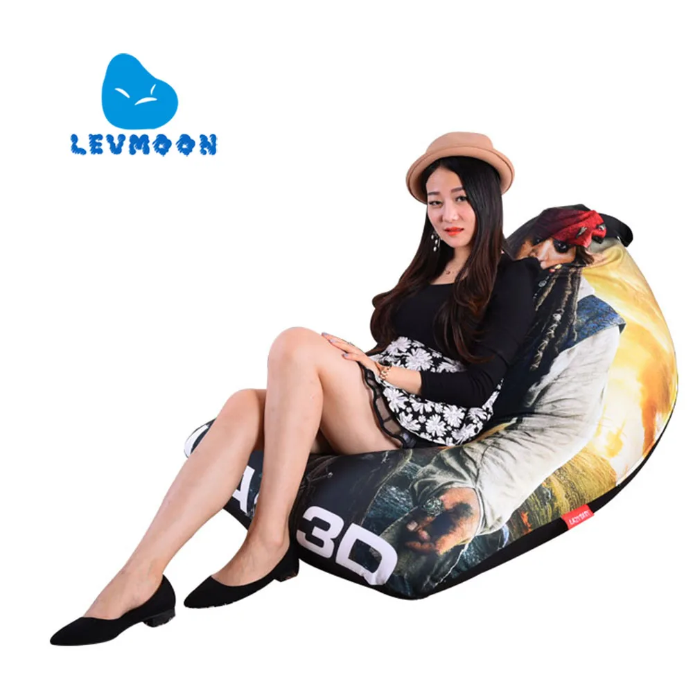 Beanbag комфортная Сумка погремушка для кровати без наполнителя хлопковая дома|bean