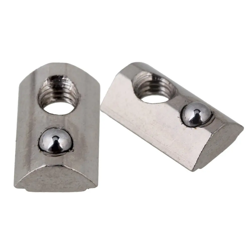 Серебристый европейский стандарт 20 серий алюминиевый слот углеродистая сталь