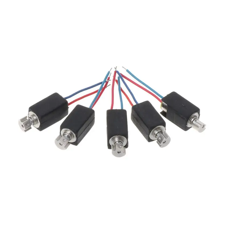 5 шт./компл. 1 3 V микро DC мотор игрушка модель Вибромоторы DIY компонент полые