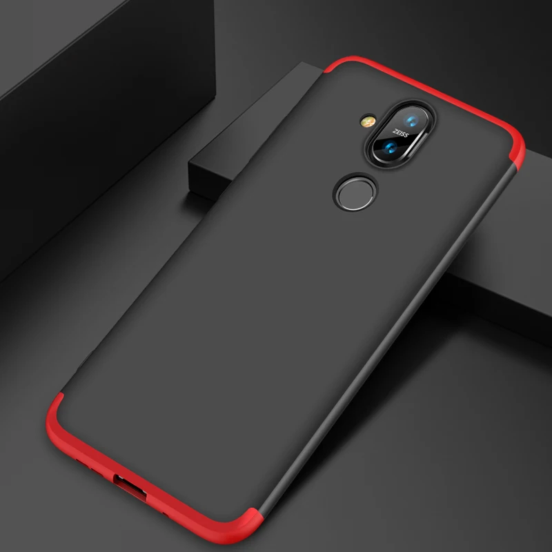 Роскошная жесткая накладка 3 в 1 матовый PC ультра тонкий чехол для AUSU Zenfon Max Pro M2