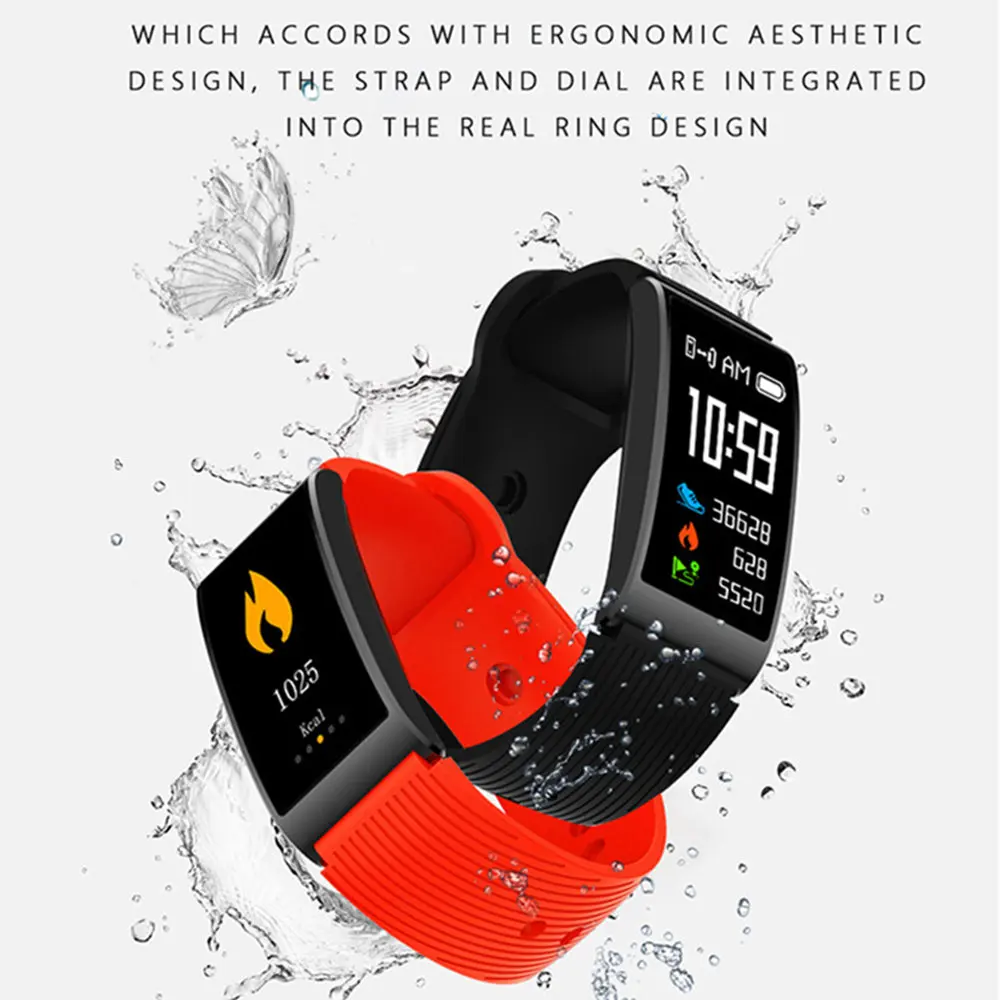 Bluetooth Смарт-часы мужские цифровые часы спортивные IOS Android мода нержавеющая сталь