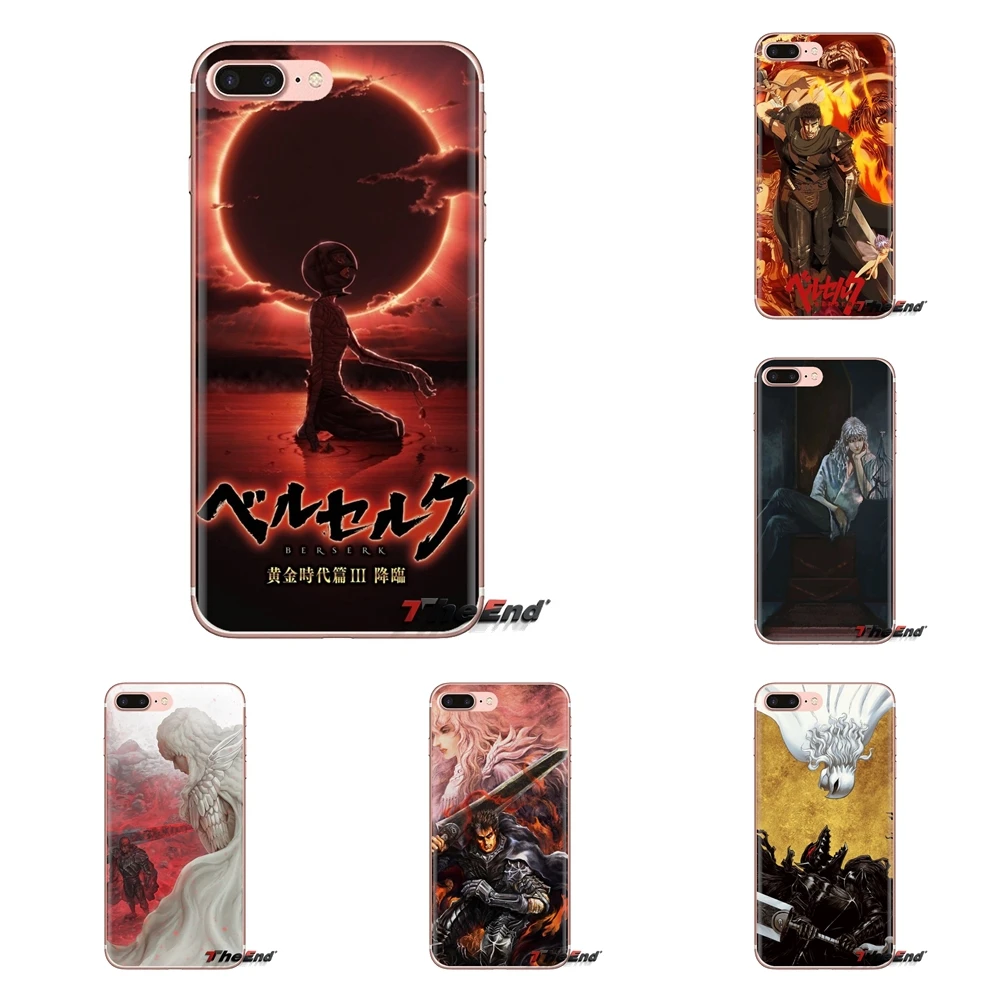 Berserk Ougon Jidaihen III Kourin Silicone Cases Cover For Samsung Galaxy J1 J2 J3 J4 J5 J6 J7 J8 Plus 2018 Prime 2015 2016 2017 |