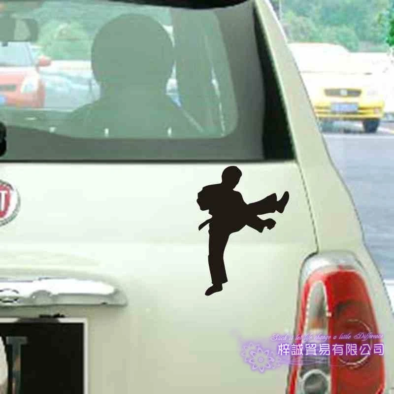 Наклейка на стену для боксерского клуба тхэквондо каратэ Автонаклейка