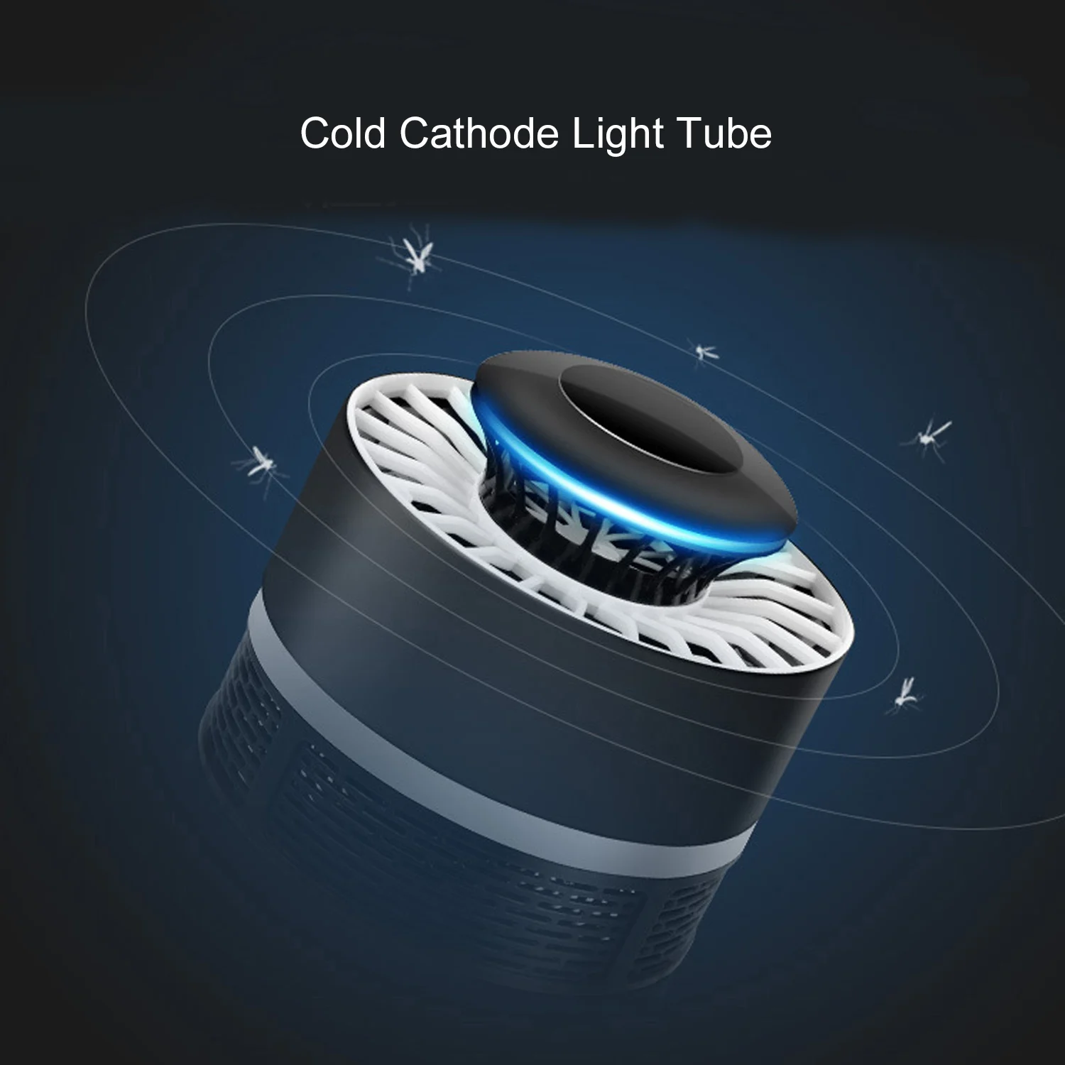 Behogar USB электрическая ловушка для комаров светильник насекомых Fly светодиодный