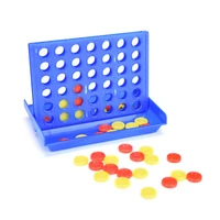 1 set connect 4 game toys sports entertainment connect 4 game childrens educational board game toys for kid child new