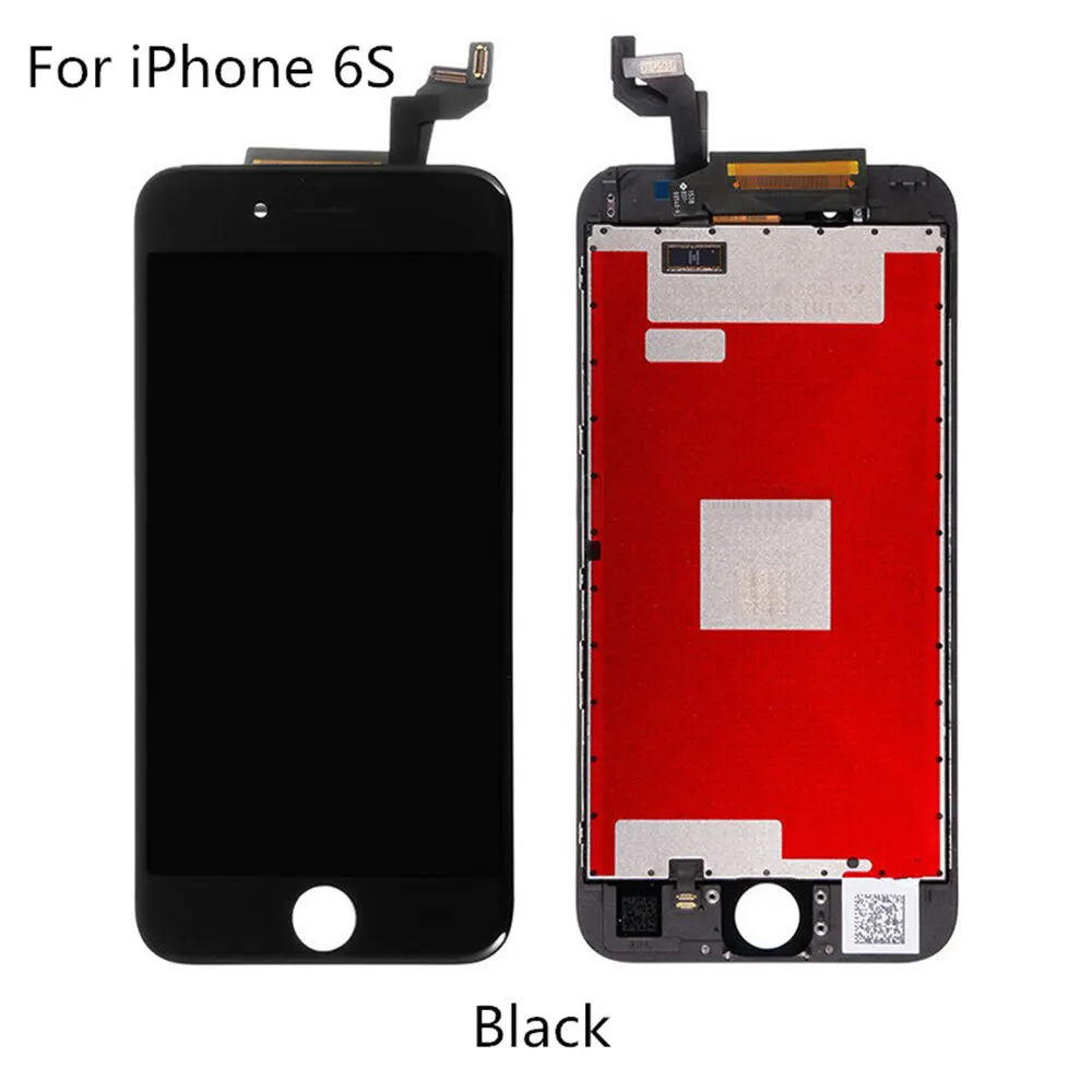 Дисплей для iPhone 5S, SE 6 6S 7 4S lcd кодирующий преобразователь сенсорного экрана в сборе Замена без битых пикселей без пыли теплый белый задний светильник
