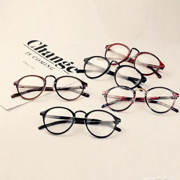 Очки унисекс с прозрачными линзами в стиле ретро|nerd glasses clear lens|glasses lensretro eyeglasses |