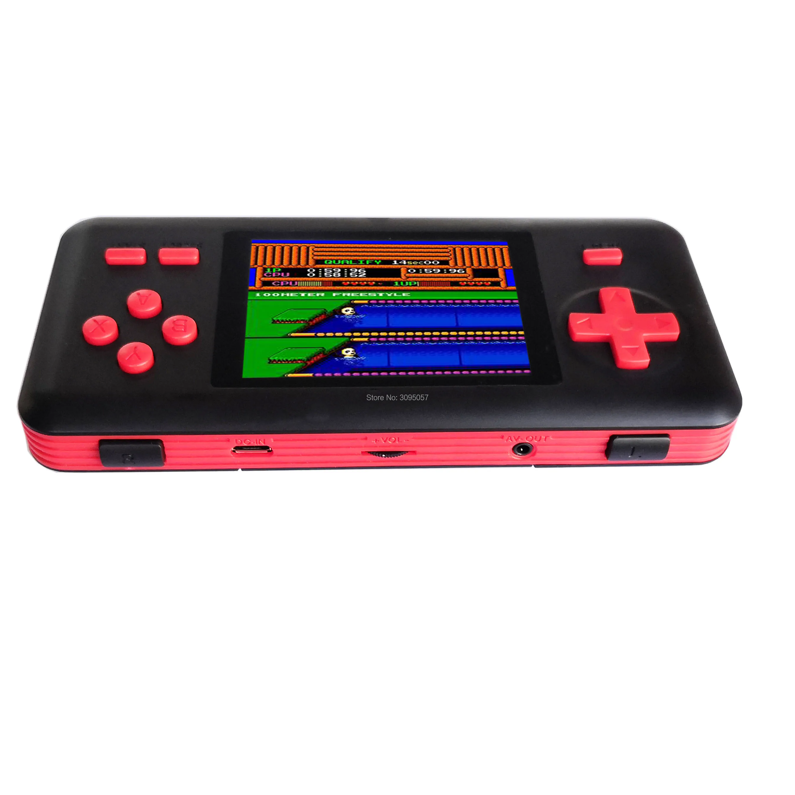 Портативная игровая консоль WOLSEN 586 в 1 карманная игра 3 0 дюйма Загрузка игры на TF