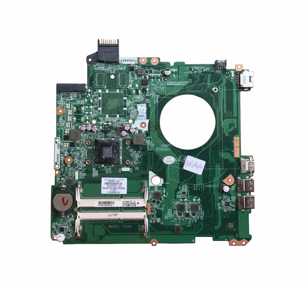 762526-501 для hp 15-P 15-P010DX материнская плата для ноутбука 762526-001 DAY22AMB6E0 материнская плата A8-6410 протестирована