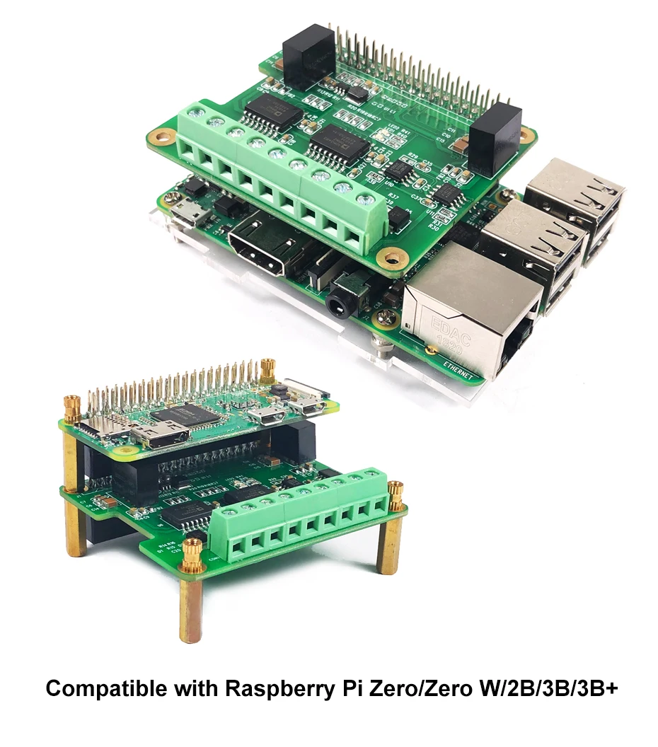 RS485 и CAN промышленный модуль связи для Raspberry Pi через SPI интерфейс, изолированный сигнал между приемопередатчиком и Contro
